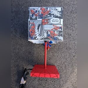 Spider-Man Comic Strip Table Lamp - Red & Blue